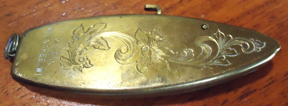 Ted Cash Capper Engraved, Brass, Black Powder Muzzleloader, TCC8