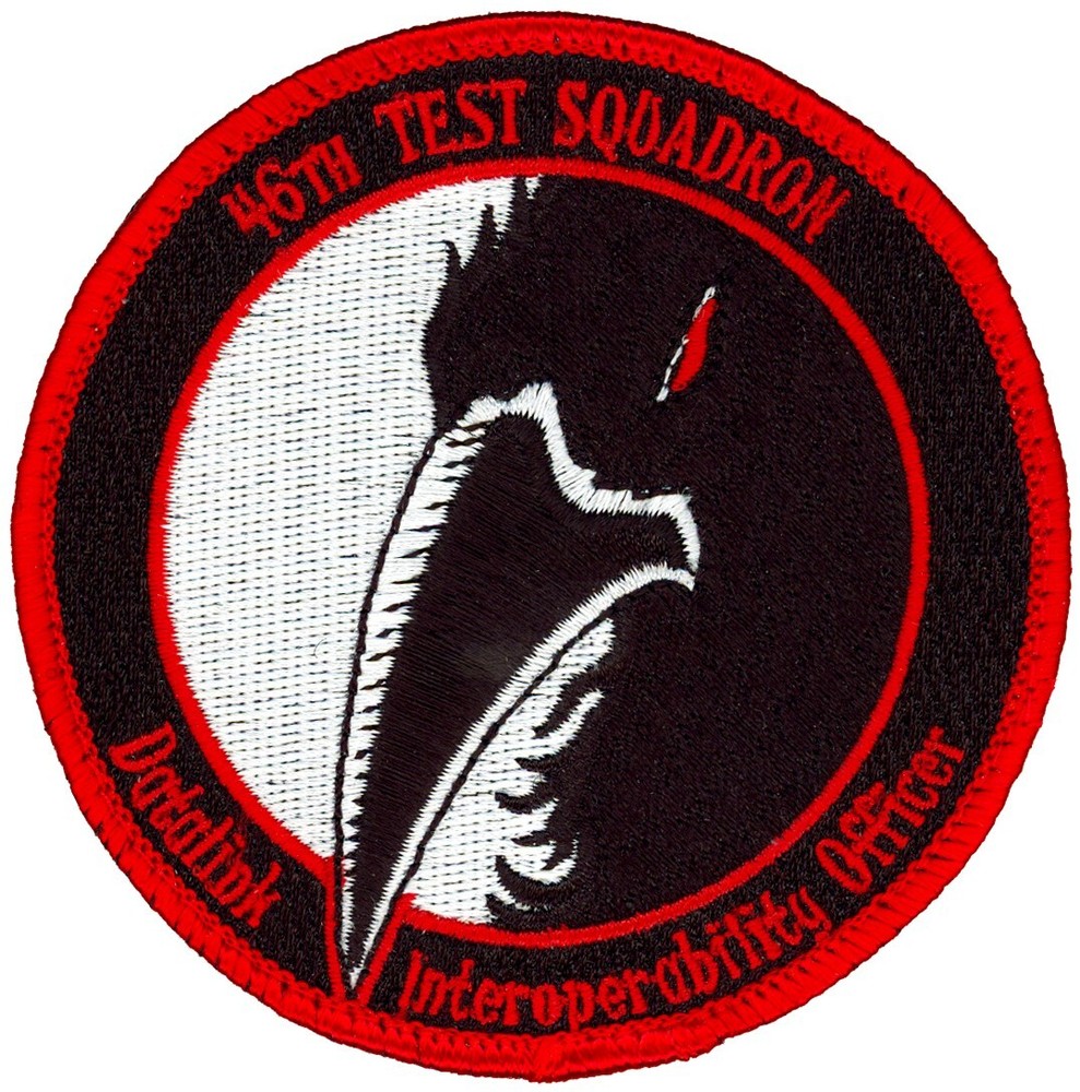 USAF 46th TEST SQUADRON – DATALINK INTEROPERABILITY OFFICER PATCH