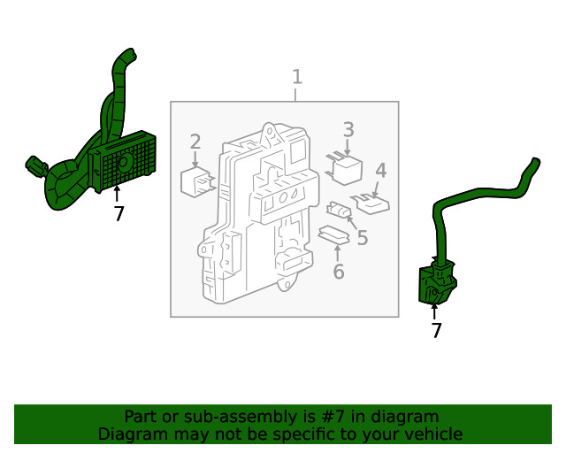 Genuine GM Harness 25862006