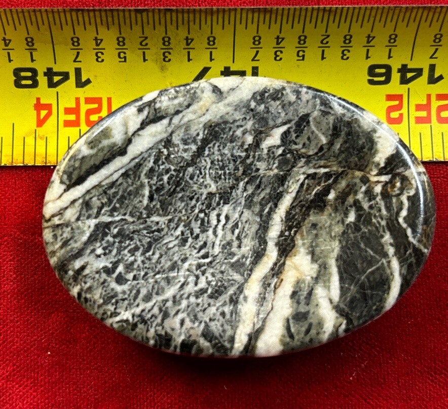 Green marble Worry Stone