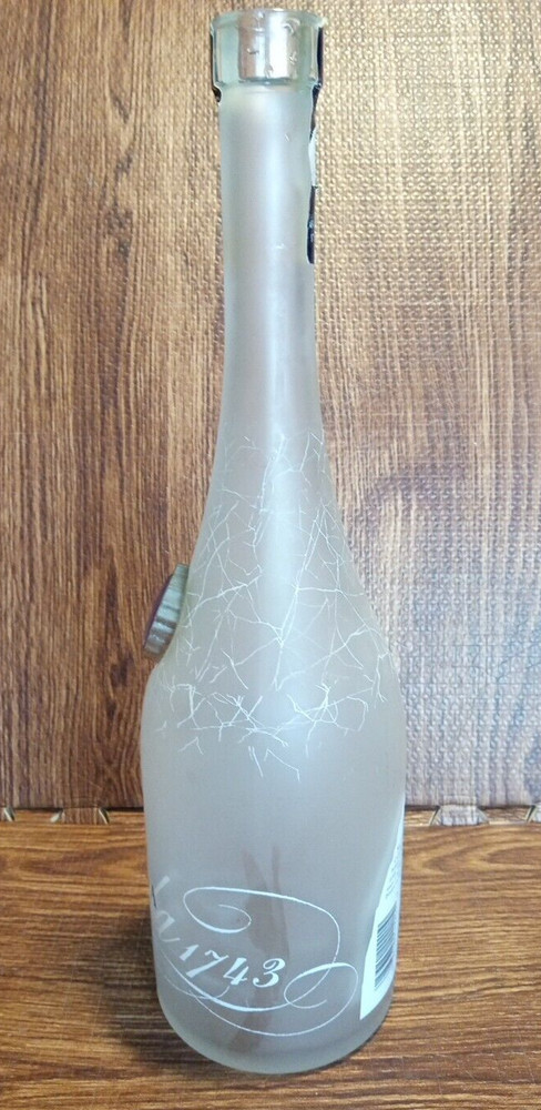 PRAVDA Vodka 1743 Empty Bottle 16.50” Tall Preowned