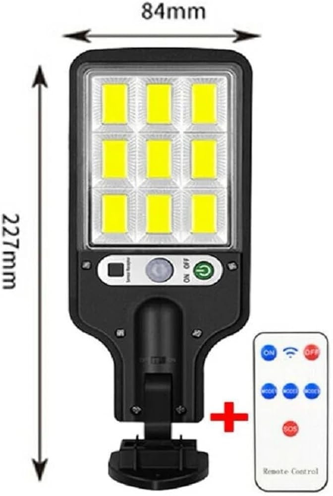 (2 PACK) LED SOLAR OUTDOOR LIGHTS - MOTION DETECTOR (NEW)
