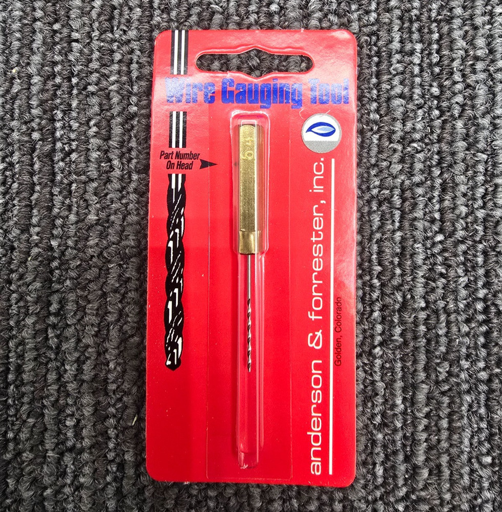 ANDERSON & FORRESTER #64 WIRE GAUGING TOOL WTH HANDLE