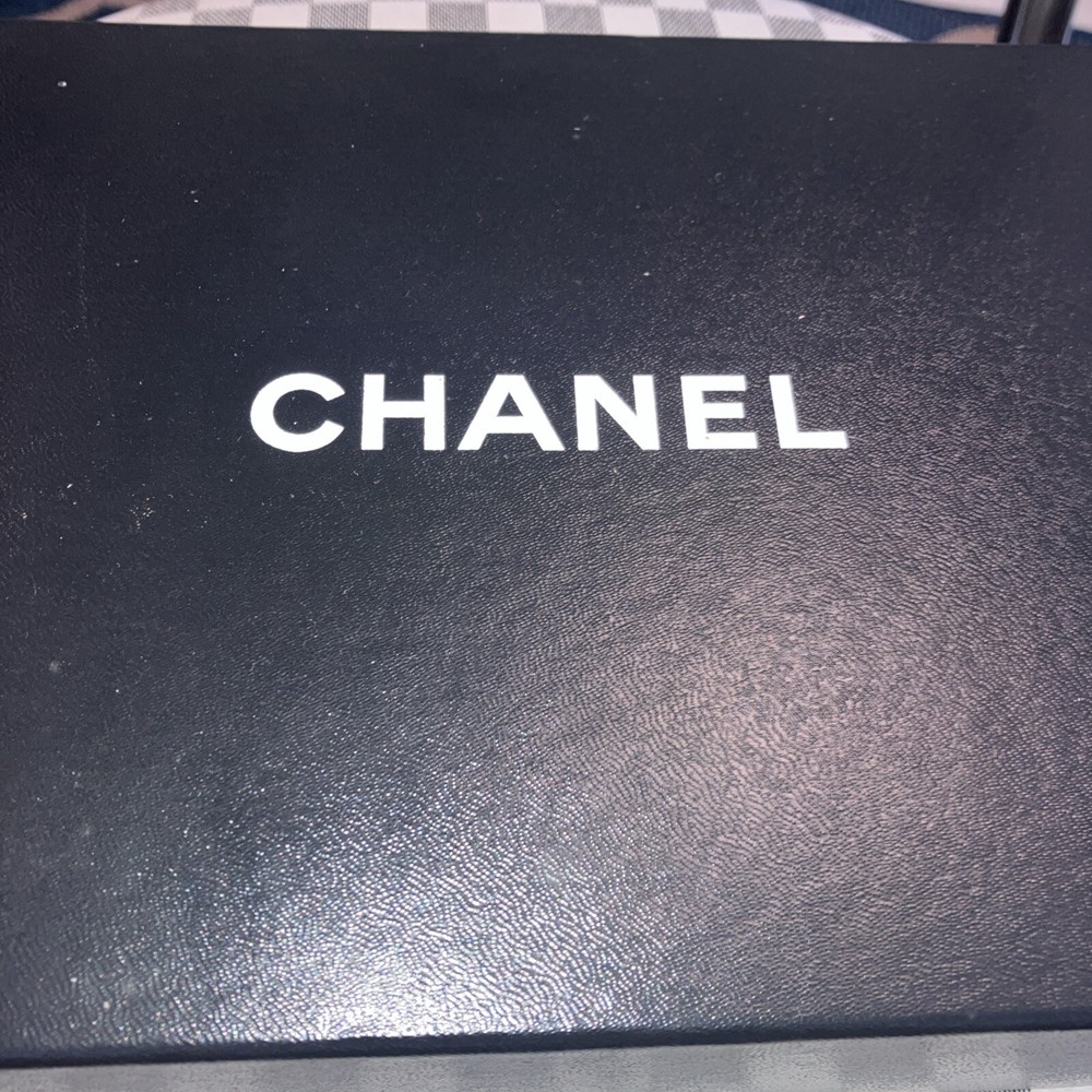 Chanel Empty Black Gift Box 9” x 6.5'' x 2.75'' .
