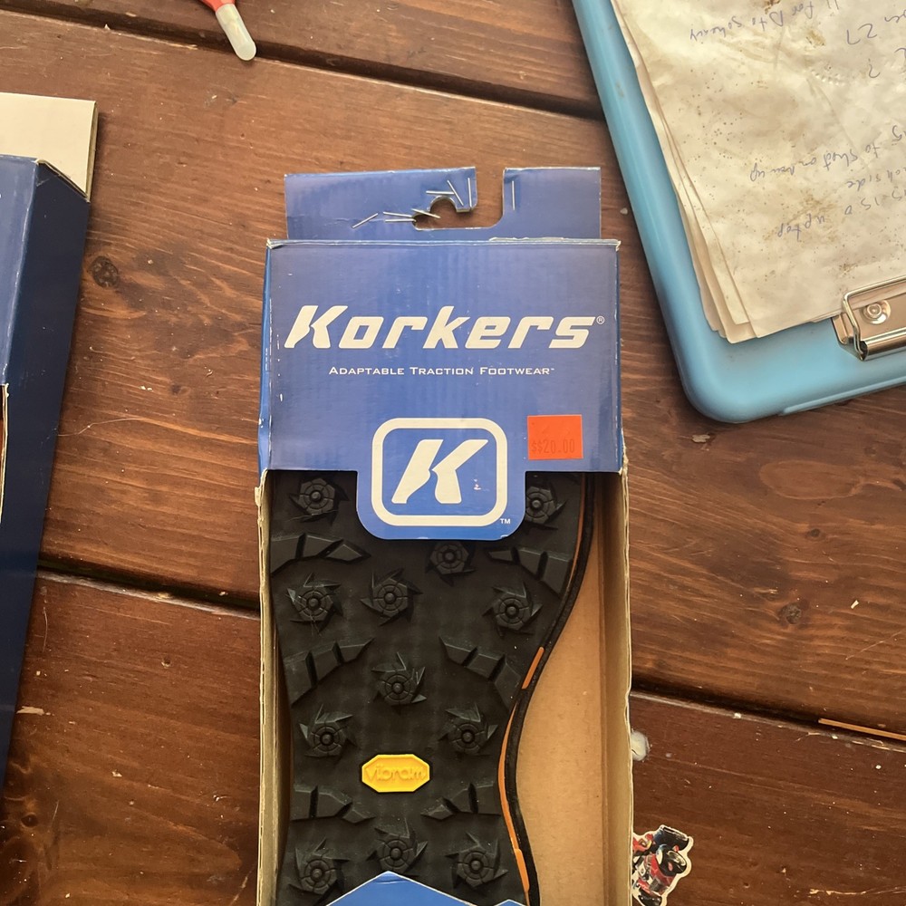 Korkers OmniTrax Interchangeable Sole System Vibram 11