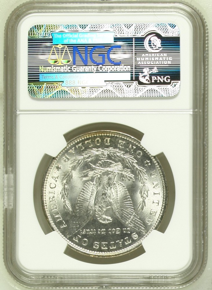 1896 Morgan Silver Dollar NGC MS-64
