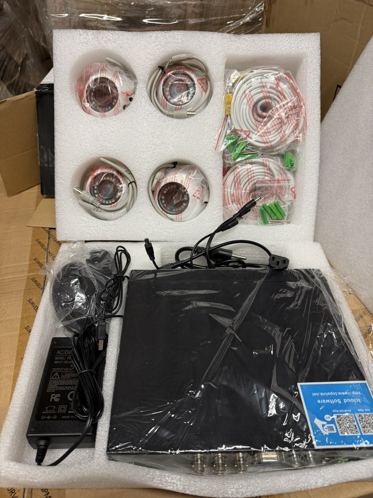 H.265+ Wired Security Camera DVR Kit System