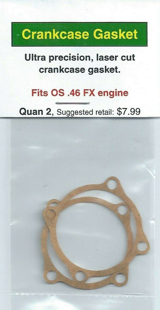 OS .46 FX Crankcase Gasket 2 Pack NIP