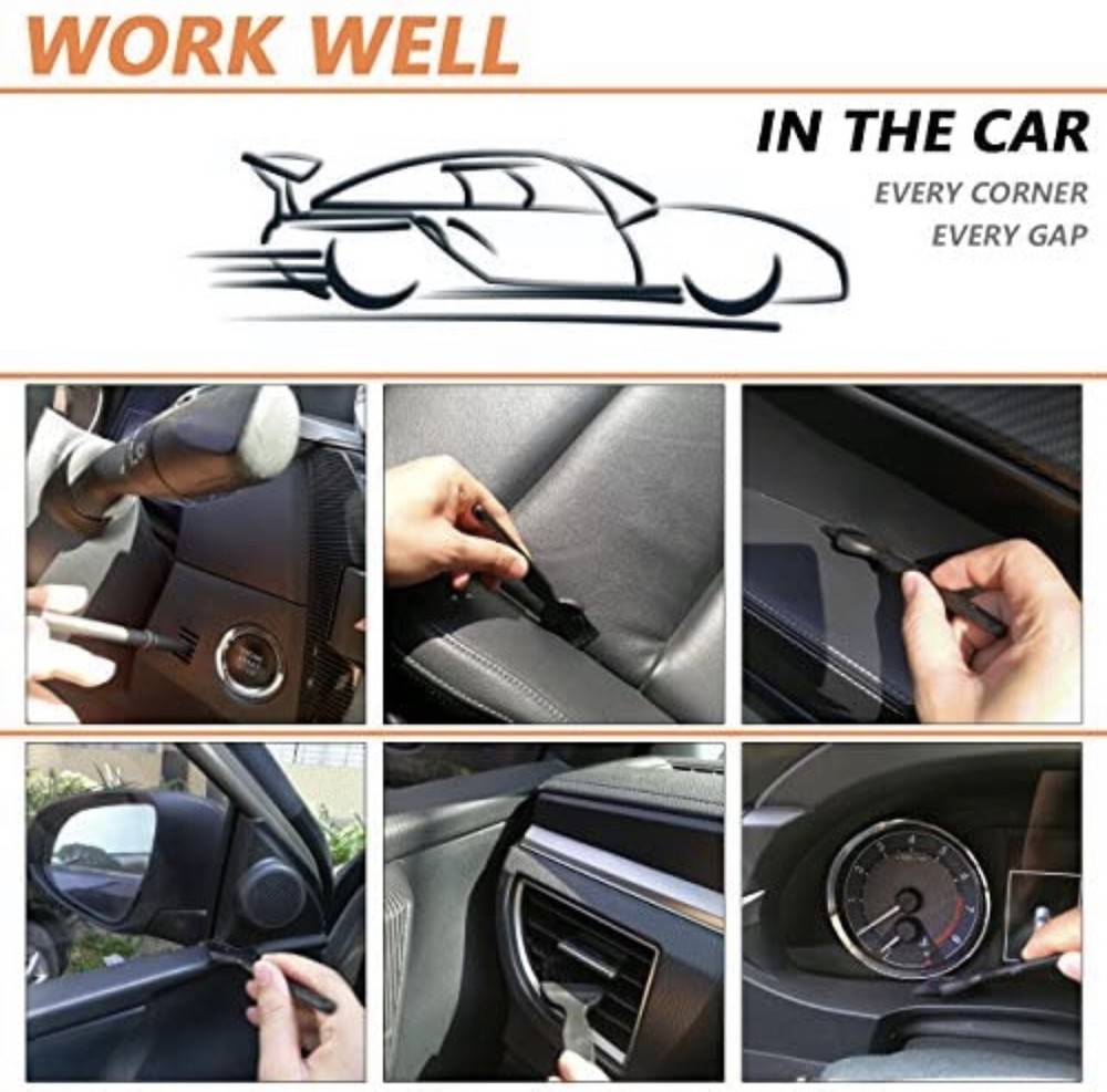 Keyboard Dust Cleaning Kit Laptop Computer 6 Brush Tool PC iPhone Macbook Camera