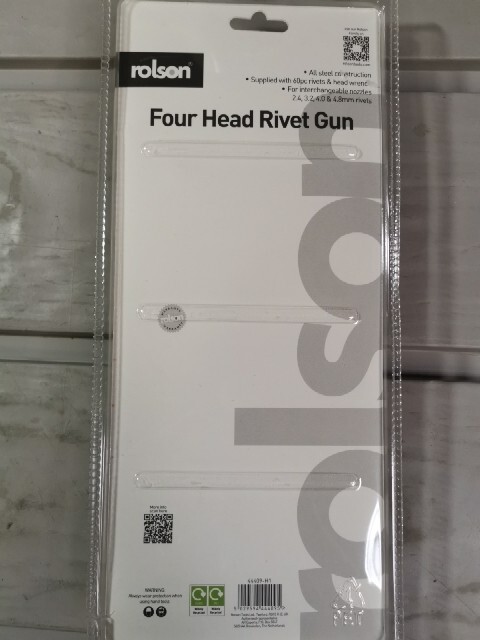 Rolson Four Head Rivet Gun (44409)