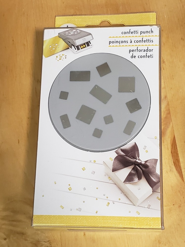 ek Tools CONFETTI PUNCH - Squares/Rectangles