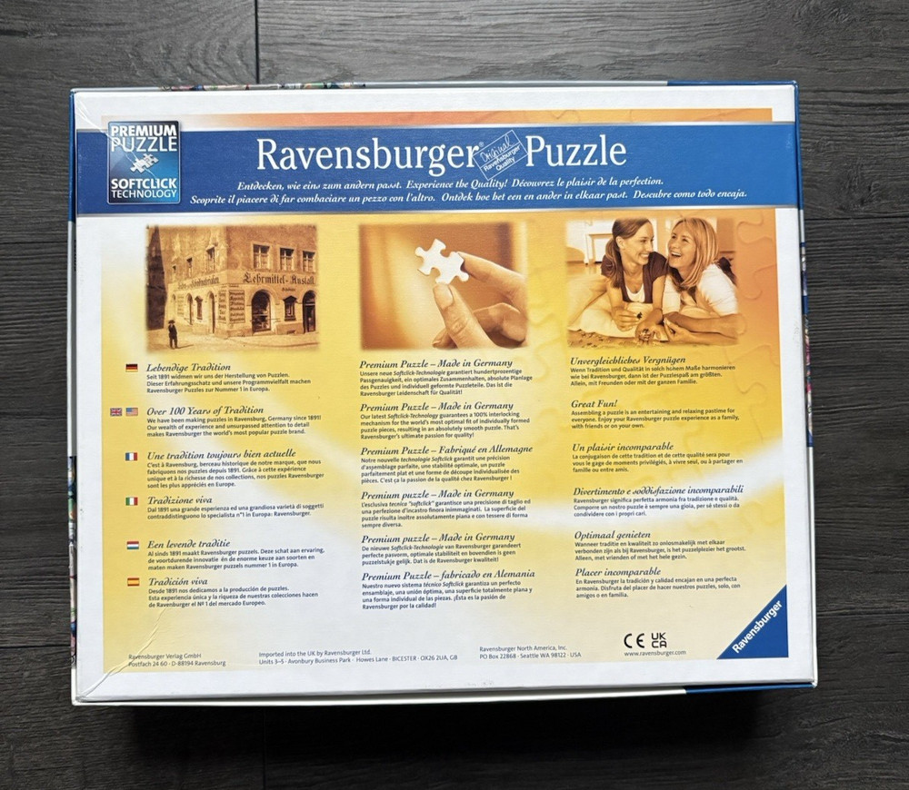 Ravensburger Hello Kitty Kat 500 Piece Puzzle Large Piece Format - Complete