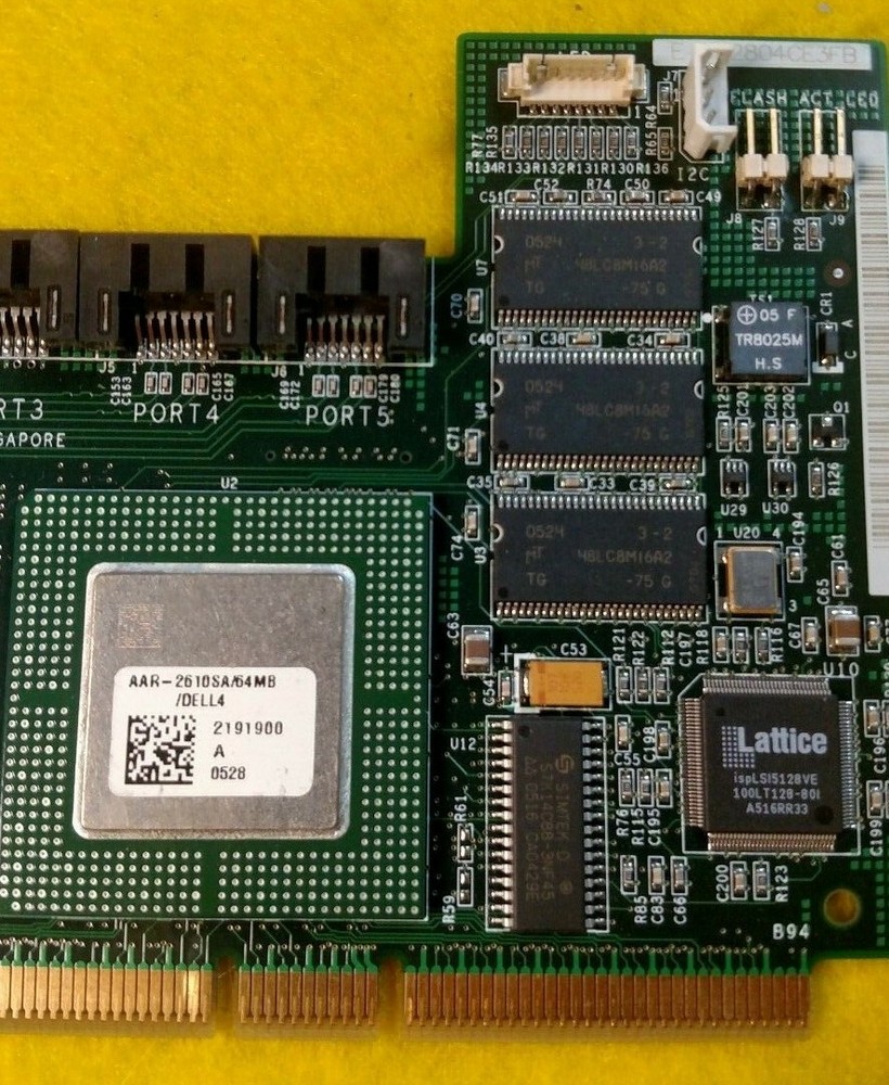 ADAPTEC 2610SA / 64MB 6-Port SATA Raid Controller (*)