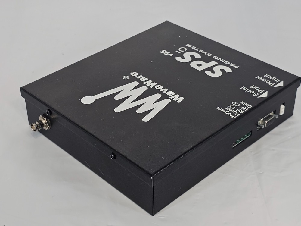 WAVEWARE SPS-5V9S PAGING SYSTEM 0100-2701