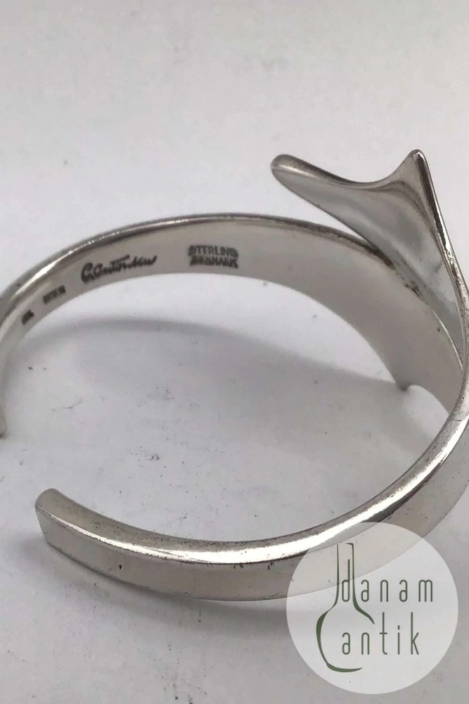 C. Antonsen Sterling Silver Modern Bangle