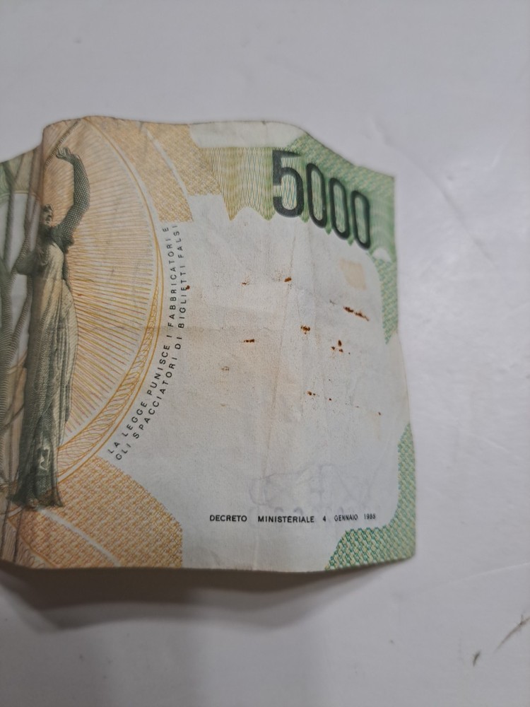 ITALY 5000 LIRE Bill FD692263D
