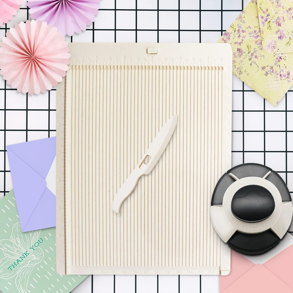 Mini Scoring Board for Paper Crafts Card Making Envelope Maker Tool