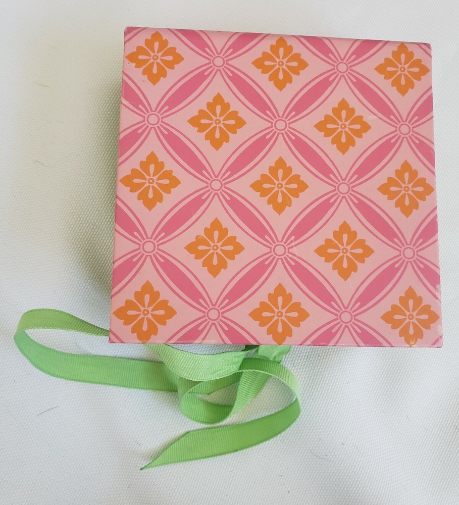 Set of 5 Small Decorative Cardboard Gift Boxes w/Lids, Various Sizes