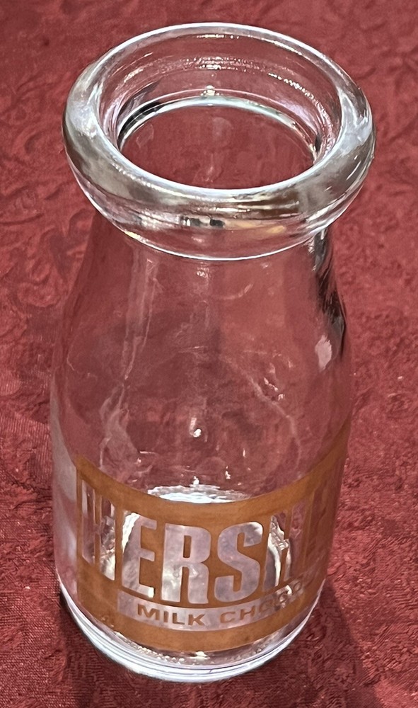 Hershey Milk Chocolate drinking Glass - Cool / Rare !!