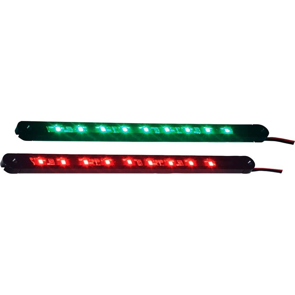 LED Flex Strip Bow Light Set, Red & Green