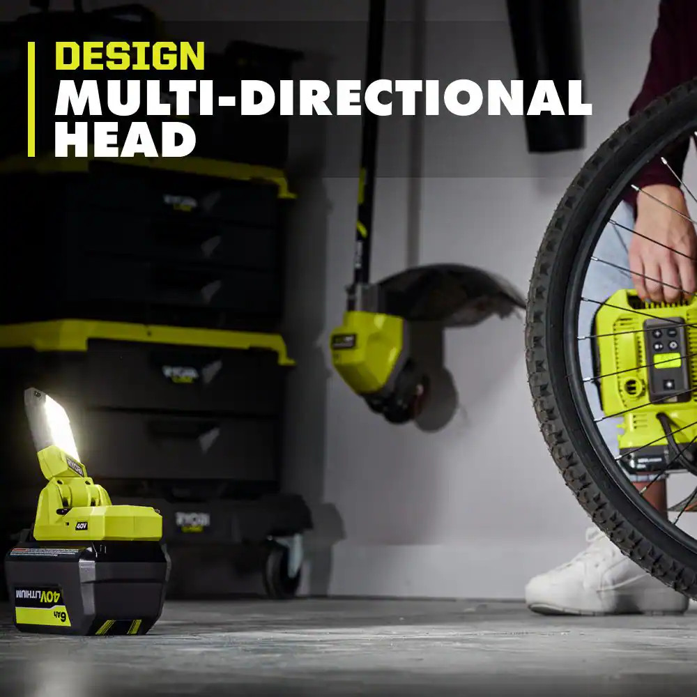 40V Cordless Battery Topper LED Work Light (Tool Only)