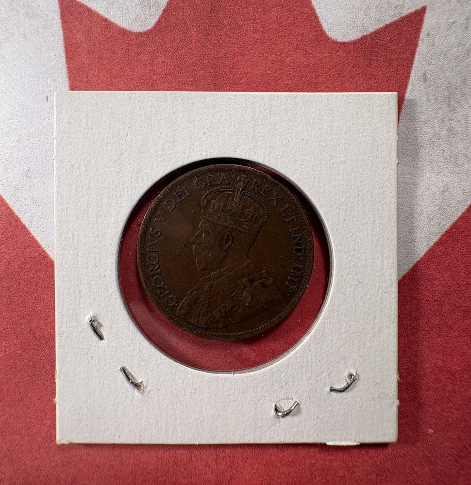 Canada Large Cent Group BETTER CONDITION 1906-1920, 9 Coins, Partial Set, Circ.