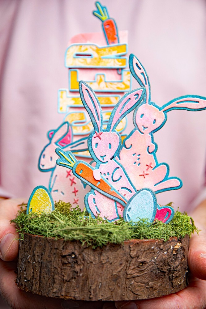 Sizzix Thinlits Alphanumeric Emporium 41pc set #666282 Retail $24.99 Tim Holtz