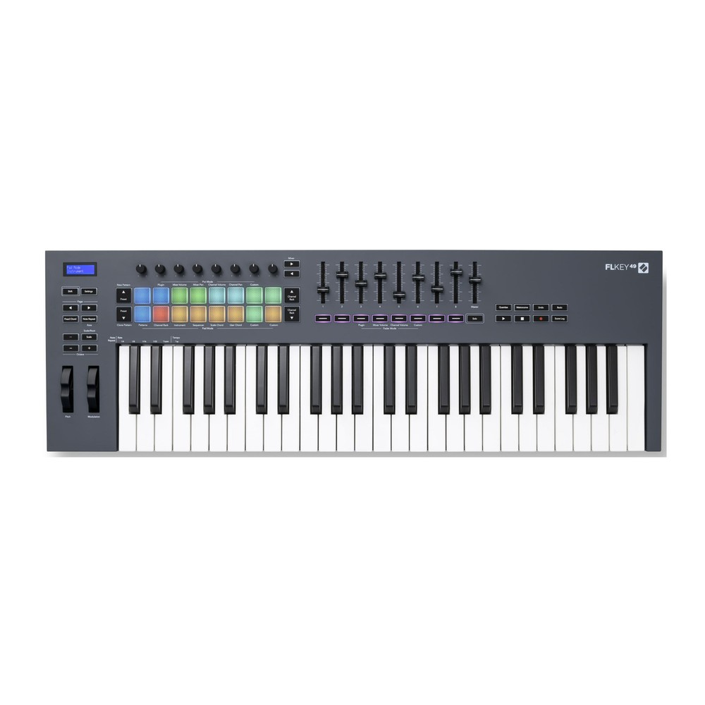 Novation FLkey 49-Key MIDI Keyboard Controller FL Studio Custom Modes PRO