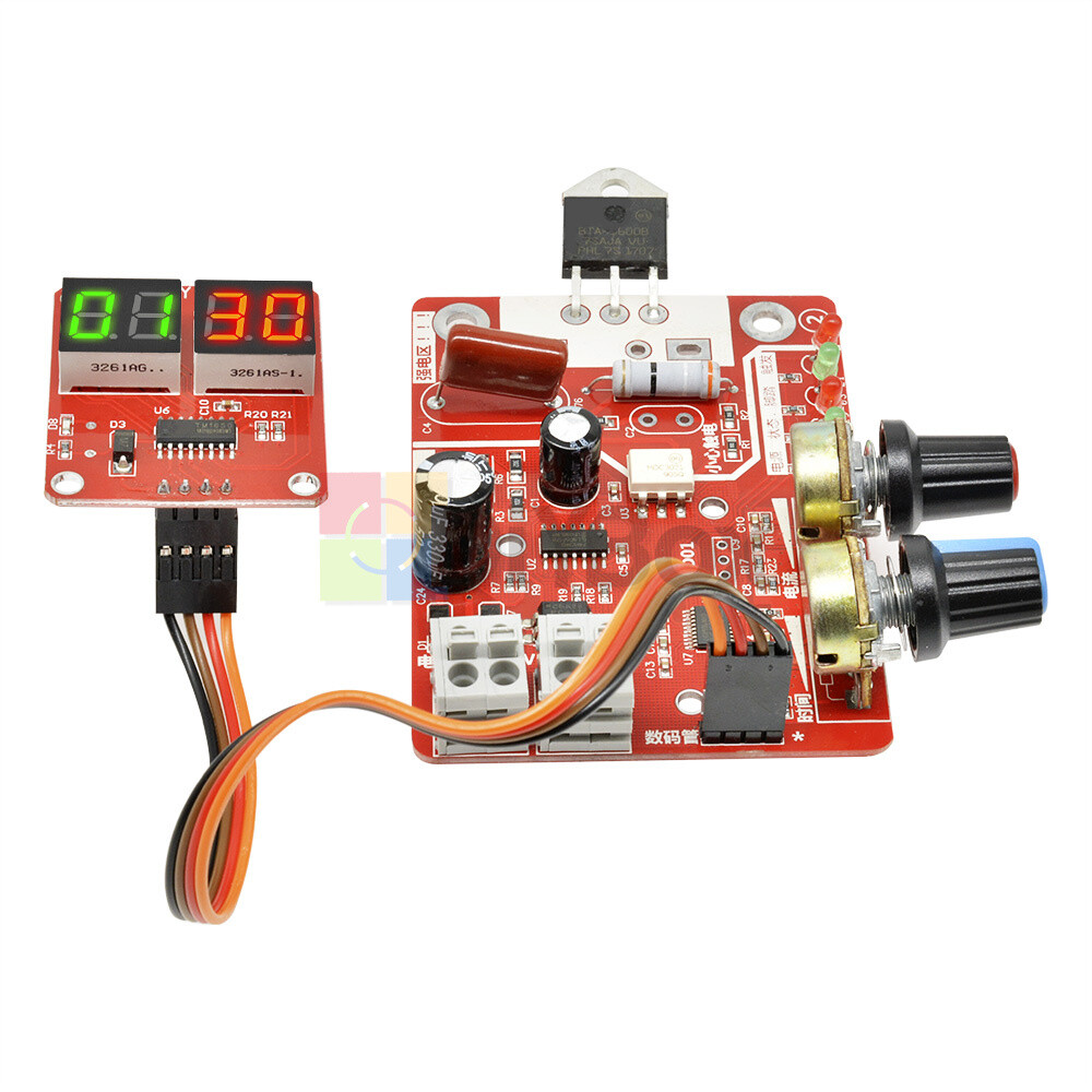 Digital 40A/100A Spot Welding Machine Time Controller Board+Power Transformer