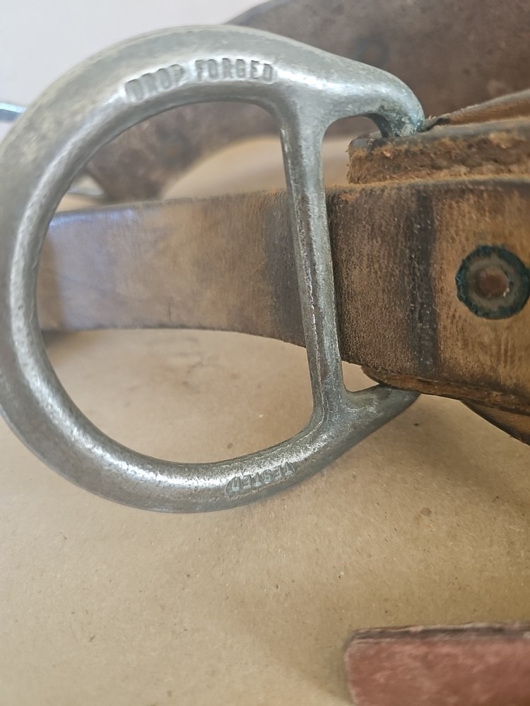Vintage Climbing .Belt W/tools Bell System Tool Holsters D Rings