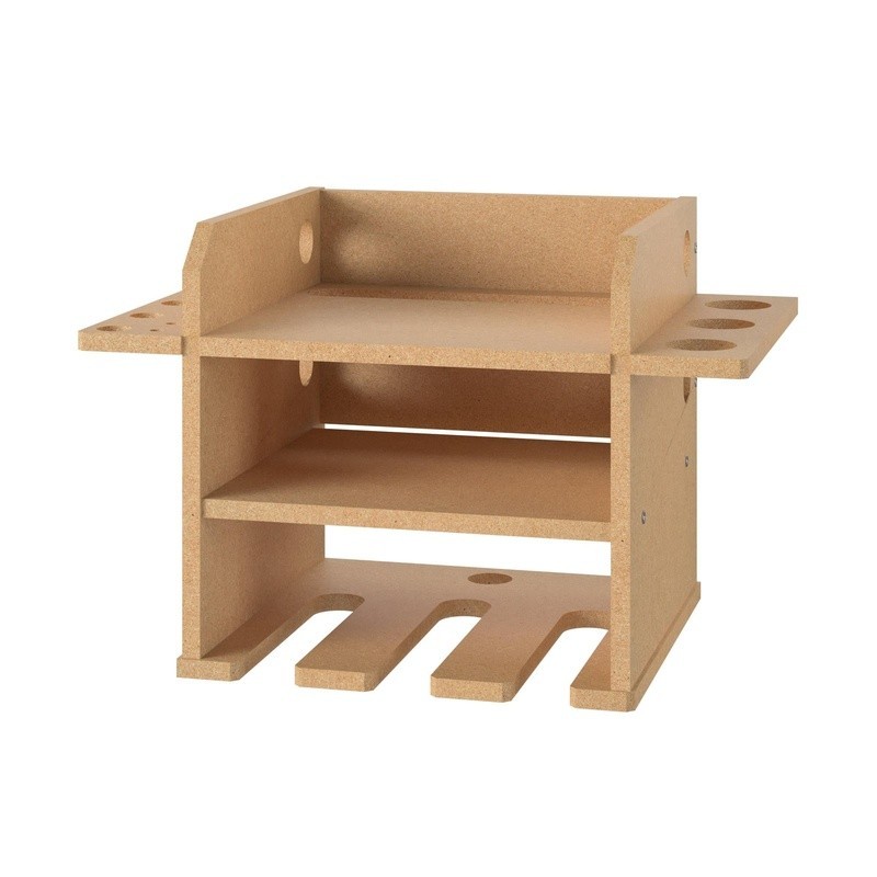 Wall Mounted Tool Storage Organizer Power Drill Dock Garage Workspace Solution