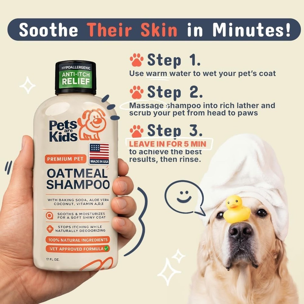 Moisturizing Cat Shampoo - Baking Soda