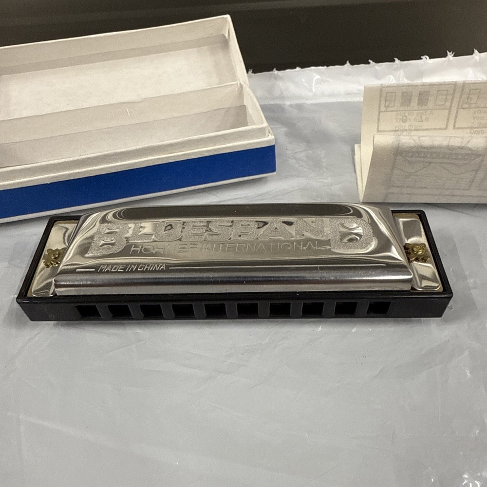 HONER INTERNATIONAL BLUES BAND HARMONICA Original BOX