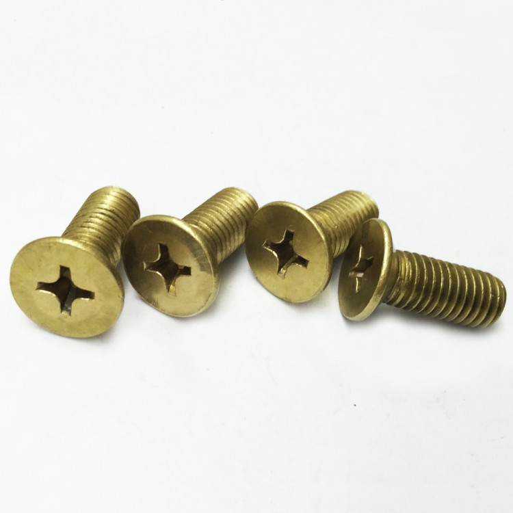 Select Size M8 M10 M12 Solid Brass Phillips Flat Head Screws [M_M_S]