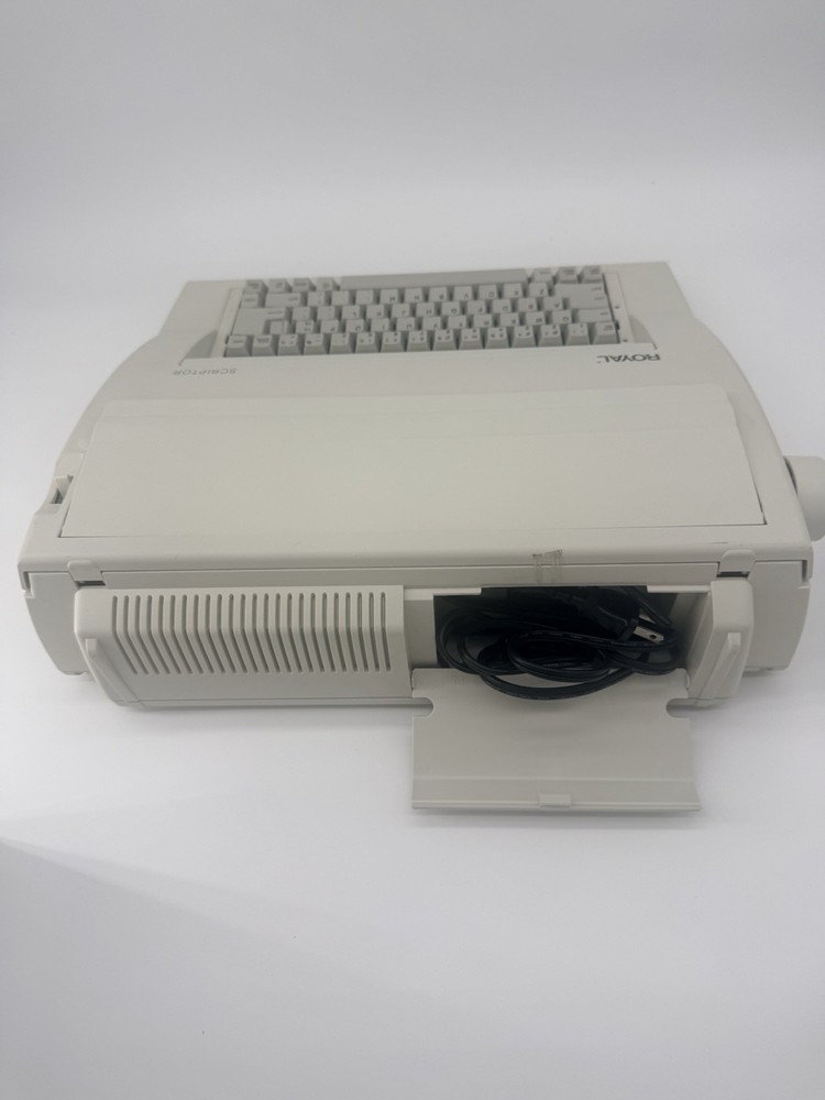 Royal Scriptor Portable Electronic Typewriter 13" 69149V Model AX-150