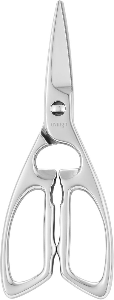 Dishwasher Safe Kitchen Scissors with Rust Resistant Stainless Steel Design