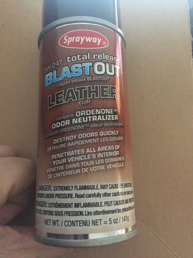Sprayway SW247 Leather Total Release Blast Out, 5 oz