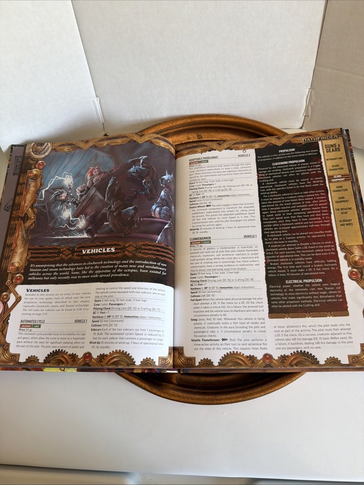 Pathfinder Guns And Gears Second Edition Remaster Book