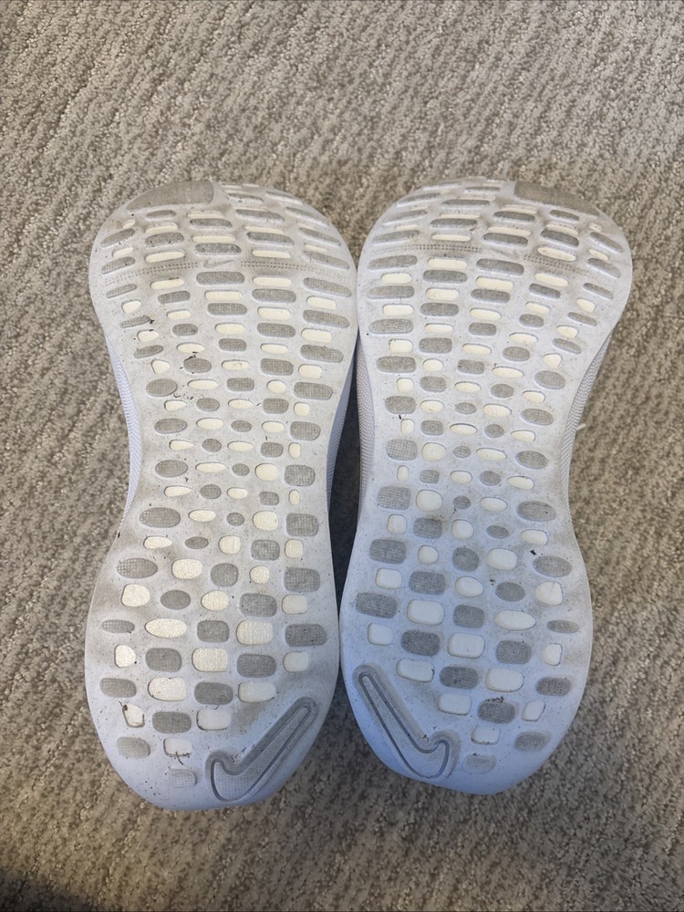 Nike ReactX Infinity Run 4 Triple White, Size 10.5, DR2665-103