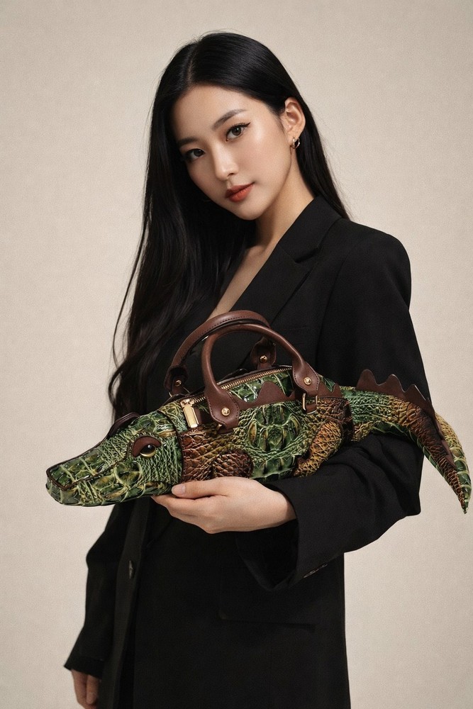 Ms. Crocodella 3D Handbag