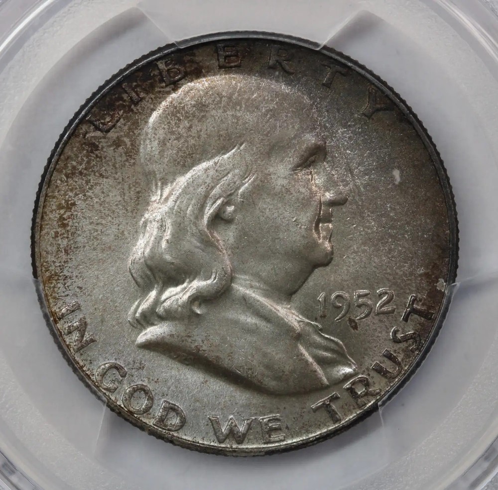 1952 Franklin Half Dollar PCGS MS66FBL