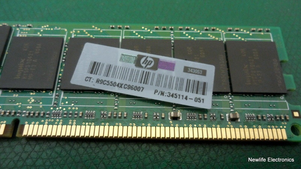 HP 378021-001 2GB PC-3200 DDR2 SDRAM Server Memory