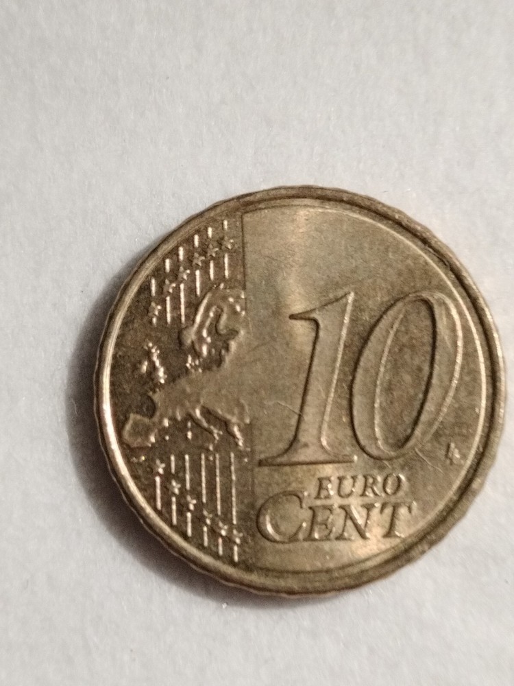 Espana 10 euro Cent 2017 Error Star