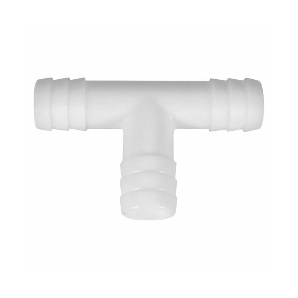 SHURflo 244-4522 Polypropylene 1/2” Barb X 1/2” Barb X 1/2” Barb Tee Fitting