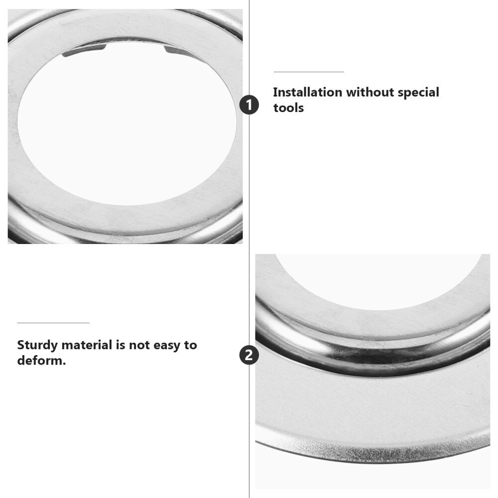 10 Pcs/set Double Disc Decorative Cover Fire Sprinkler Cap Protector for [