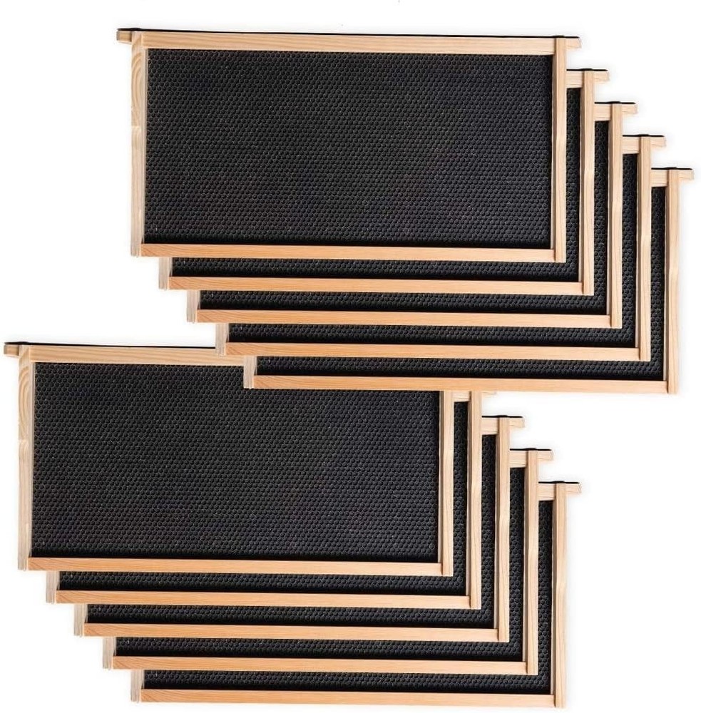 Langstroth Deep Box Frames Beehive Kit