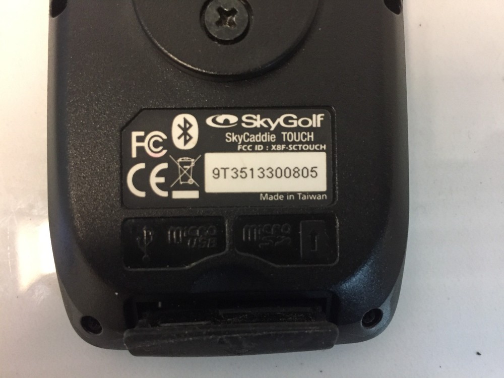 SkyCaddie TOUCH Golf GPS Rangefinder Handheld