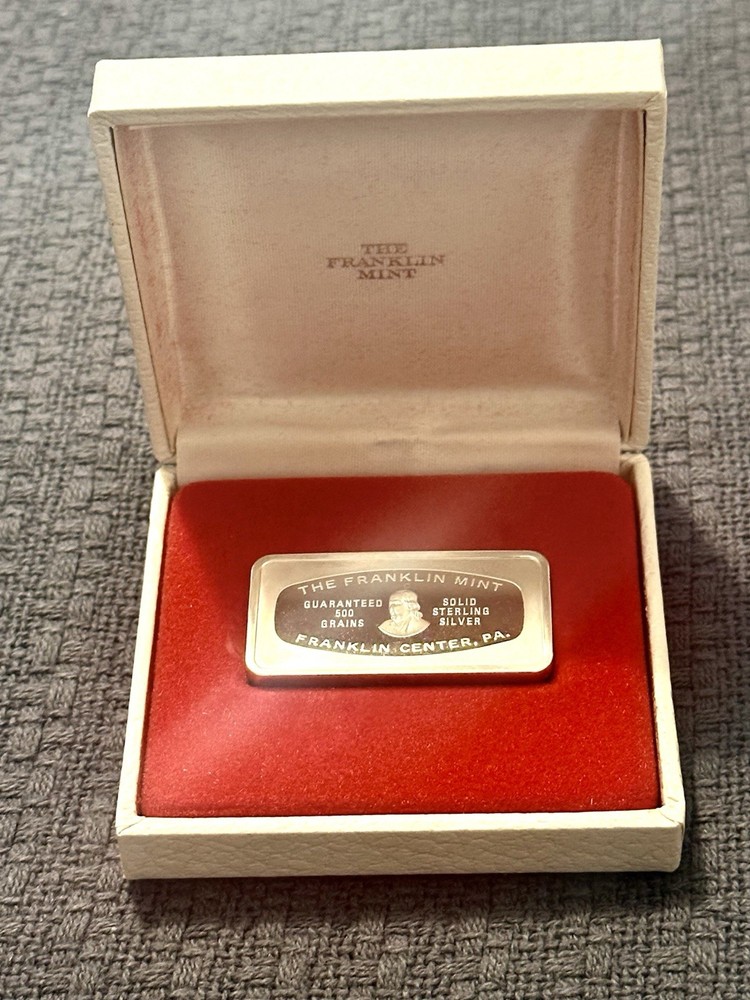The Franklin Mint 500 Grain Sterling Silver