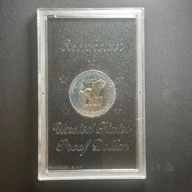 1971-S Eisenhower Silver Dollar Proof 40% Silver Uncirculated U.S. Mint
