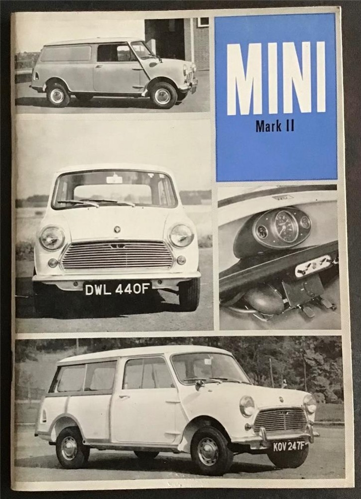 MINI Mark II Driver's Handbook DEC 1967 #AKD4992